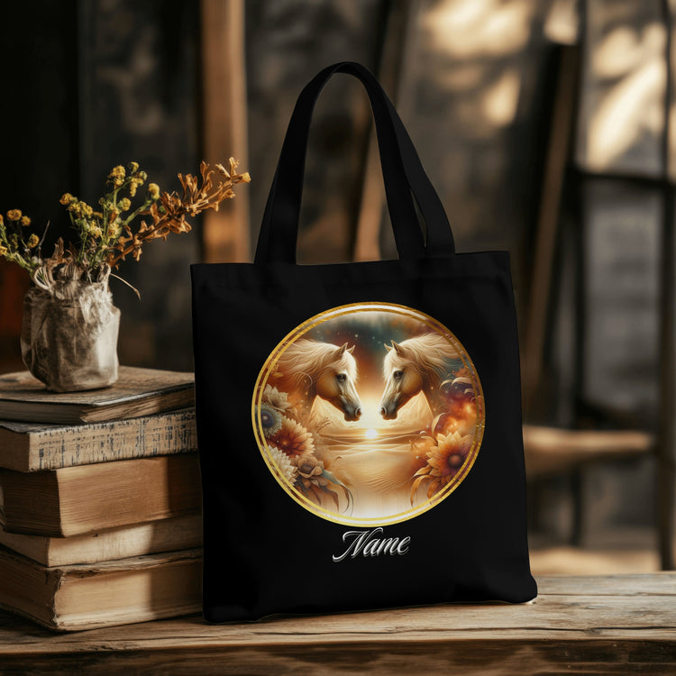 Personalized Horse Tote Bags