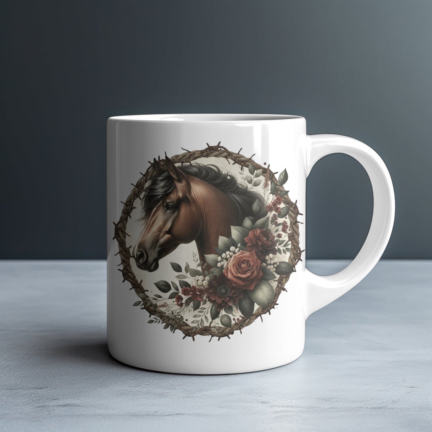 Personalized Horse Mugs