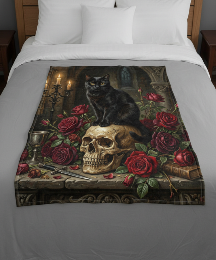 Gothic & Halloween Blankets