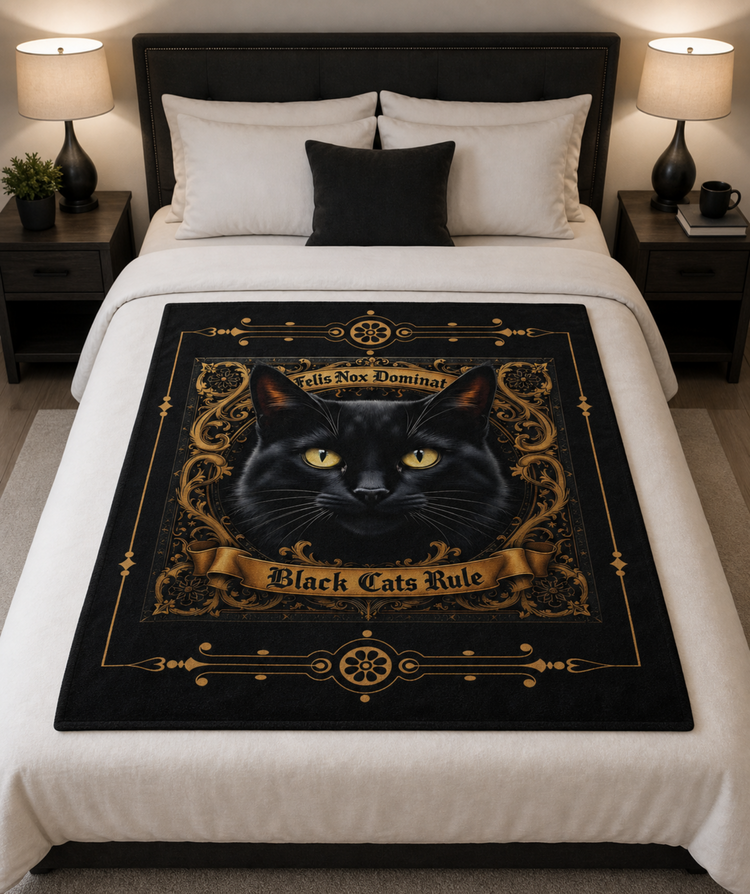 Black Cats & Wild Cat Blankets