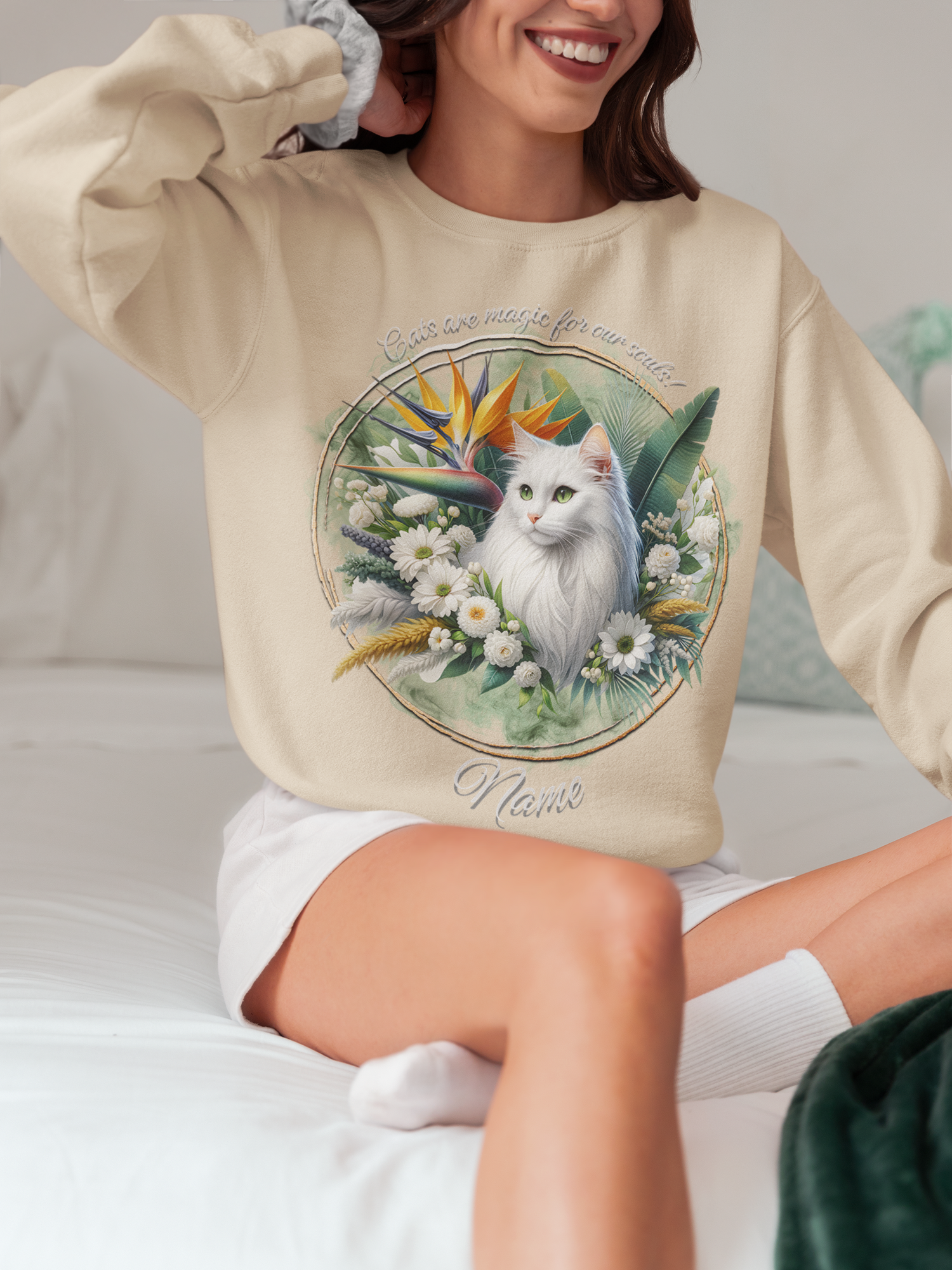 Personalized Cat Sweatshirts