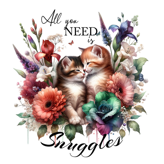 All You Need Is Snuggles Kitten Classic Tee