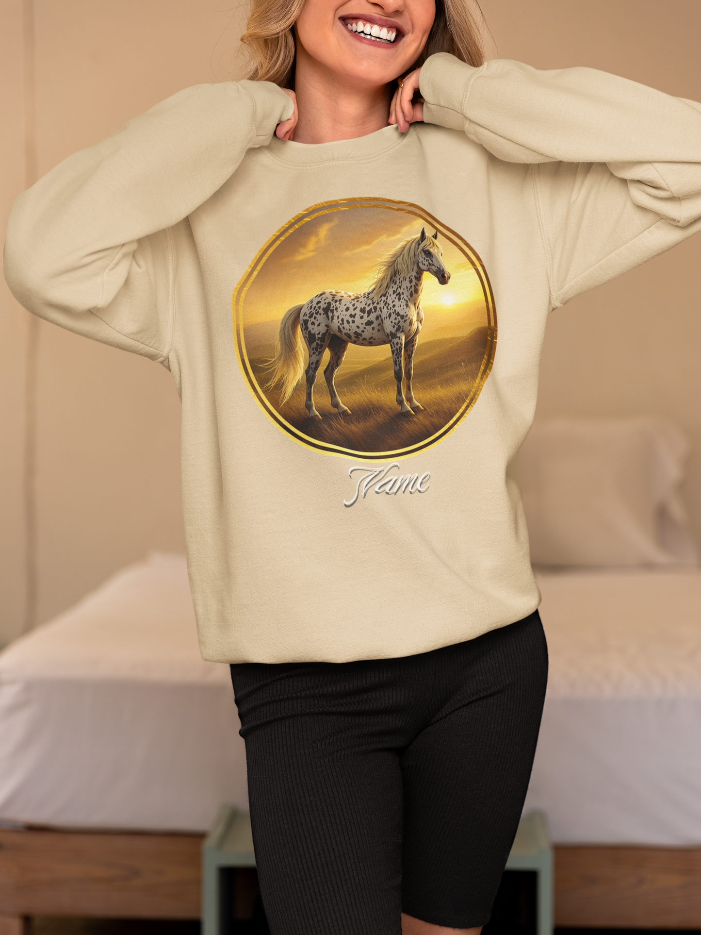 Appaloosa Sunset Personalized Sweatshirt
