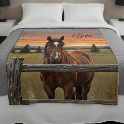 Custom Photo Vertical 50"x60" Throw Blanket