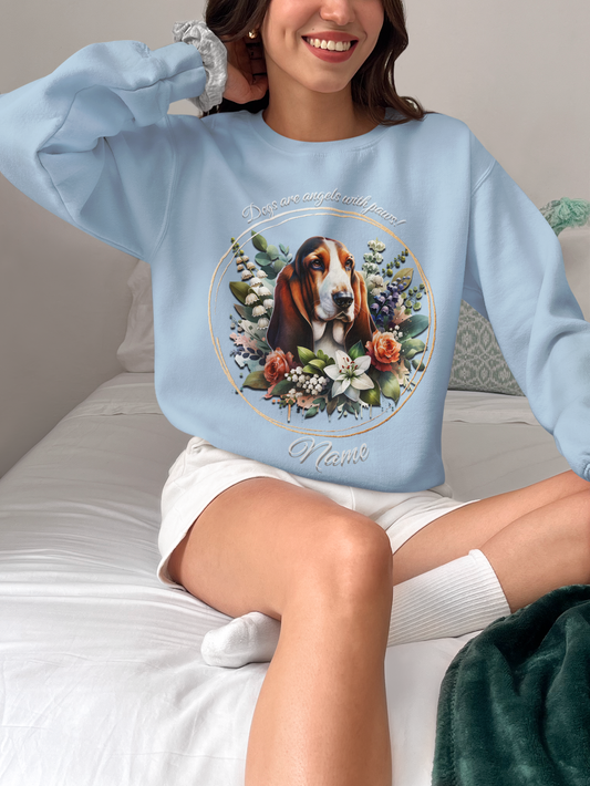 Basset Hound Personalized Sweatshirt