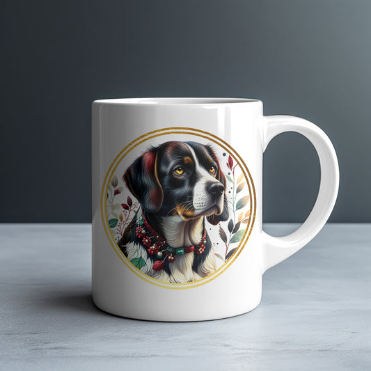 Personalized Beagle White Glossy Mug