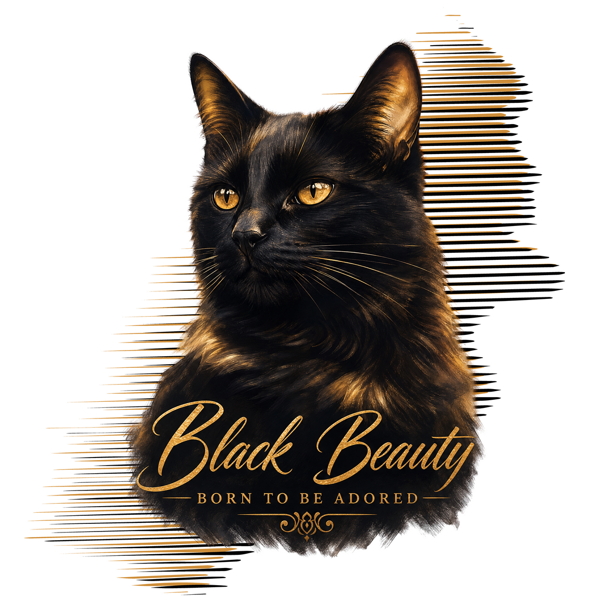 Black Cat Black Beauty Classic Tee