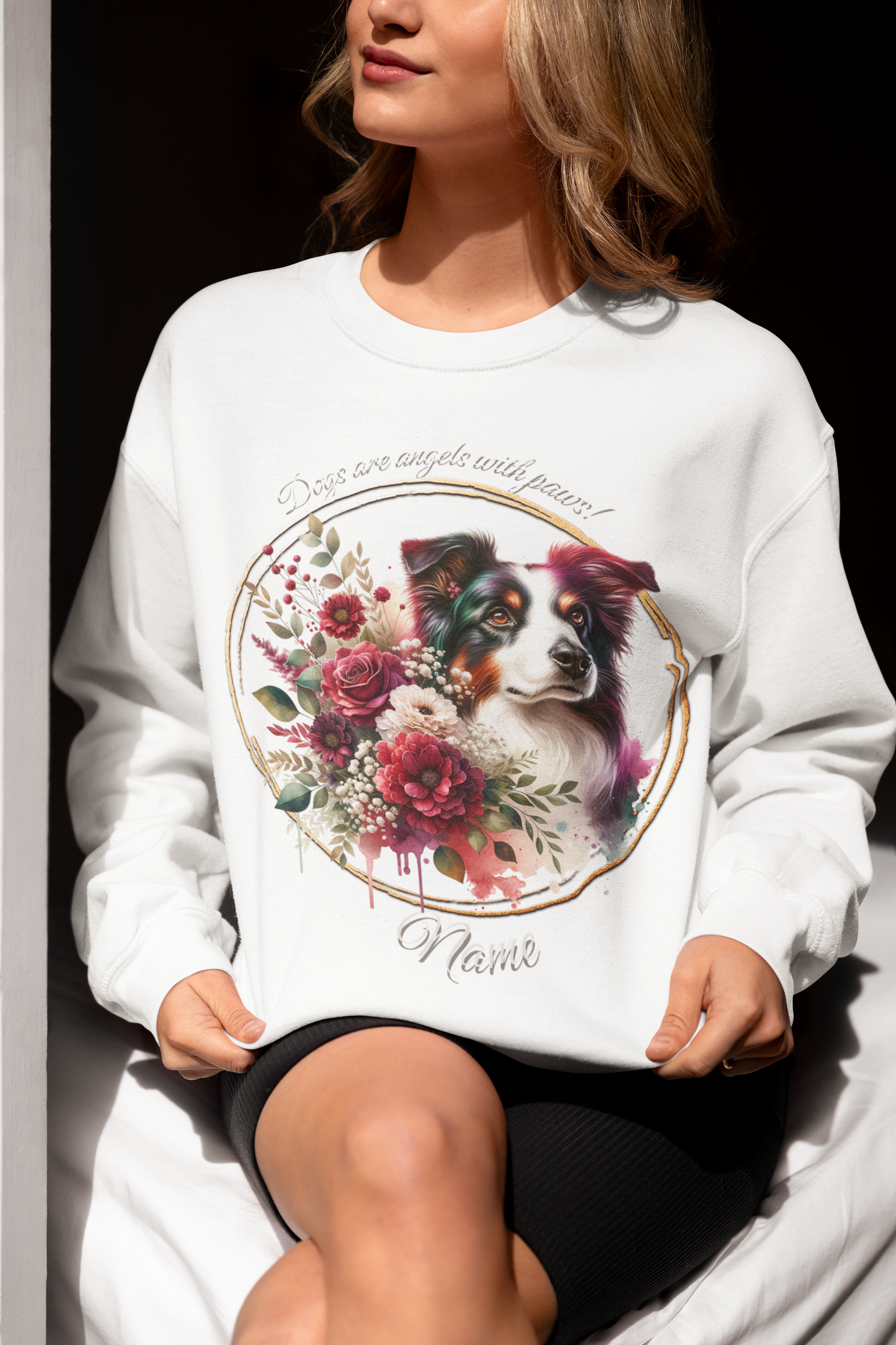 Border Collie Personalized Sweatshirt
