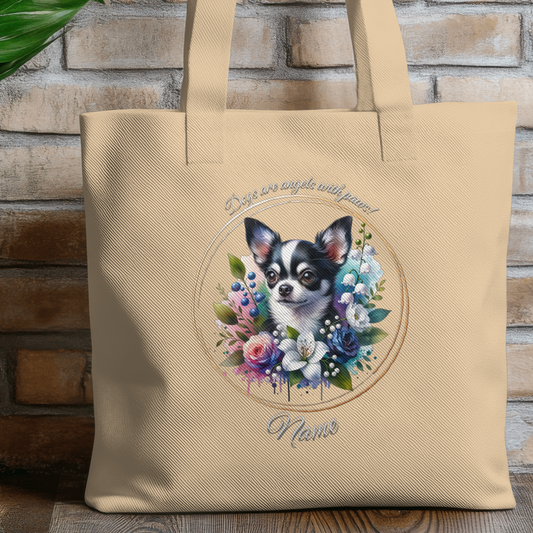Personalized Chihuahua Eco Tote Bag