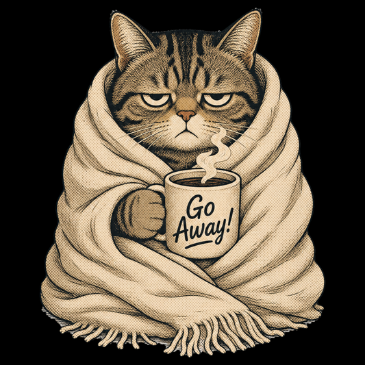 Tabby Coffee Cat Classic Tee