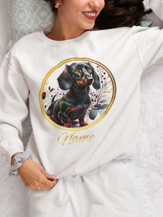 Personalized Dachshund Sweatshirt