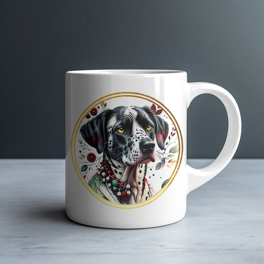 Personalized Dalmatian White Glossy Mug