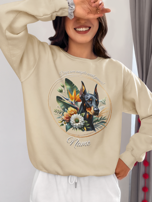 Doberman Pinscher Personalized Sweatshirt