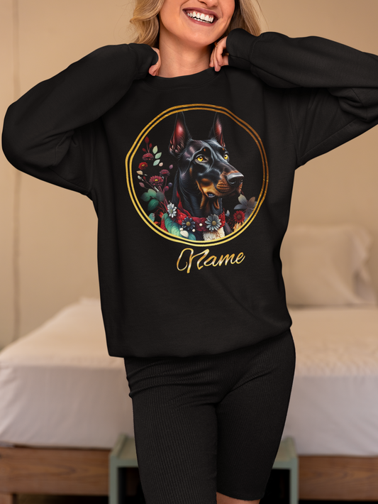 Personalized Doberman Sweatshirt