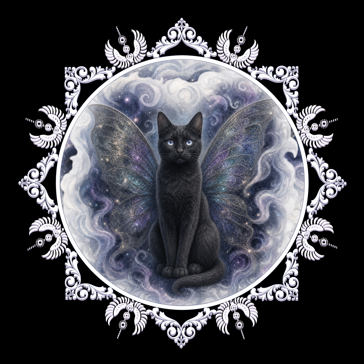 Fairy Black Cat Classic Tee