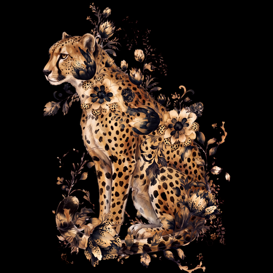 Cheetah Floral Spirit Classic Tee