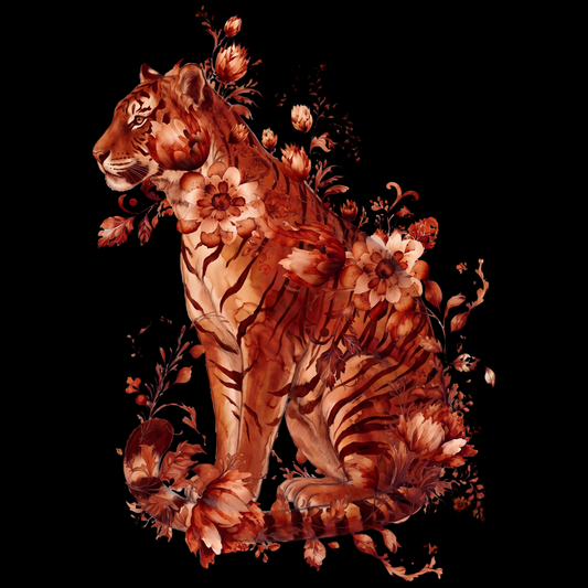 Bengal Tiger Floral Spirit Classic Tee