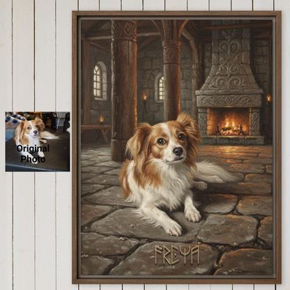 Custom Photo 18"x24" Framed canvas