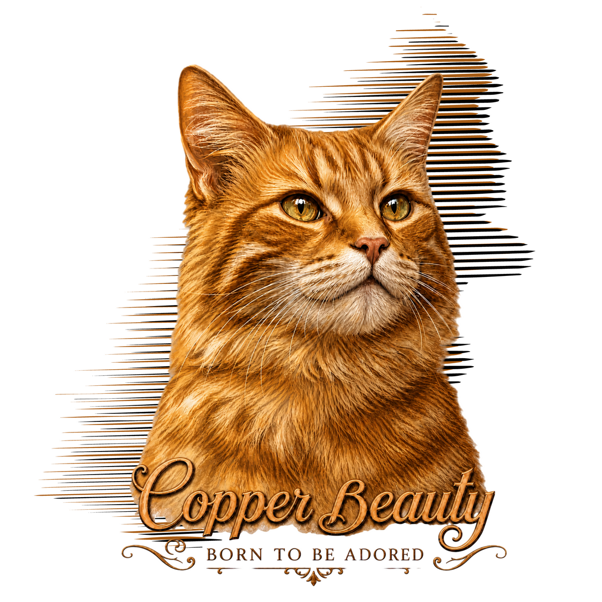 Ginger Tabby Copper Beauty Classic Tee