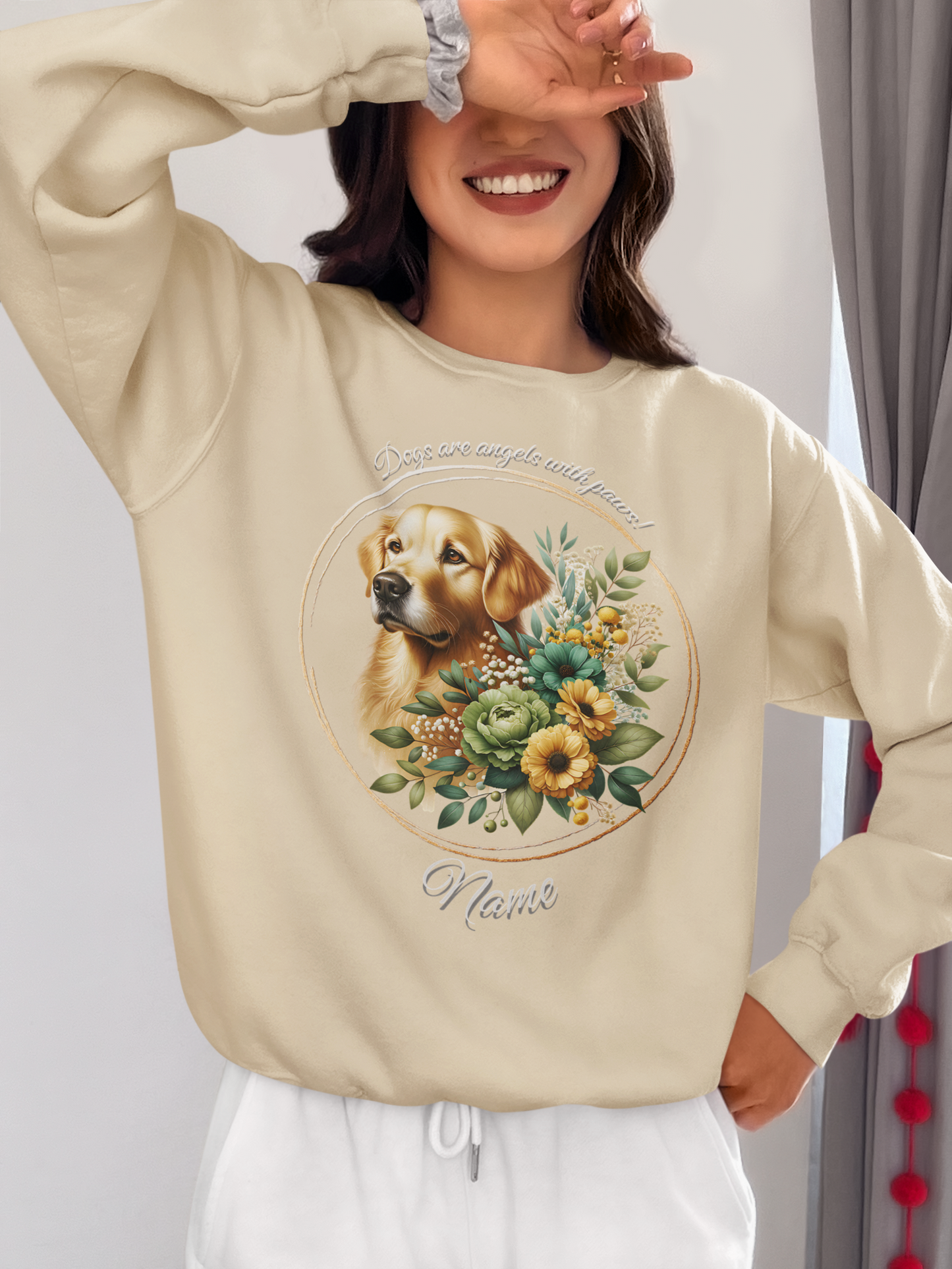 Golden Lab Personalized Sweatshirt