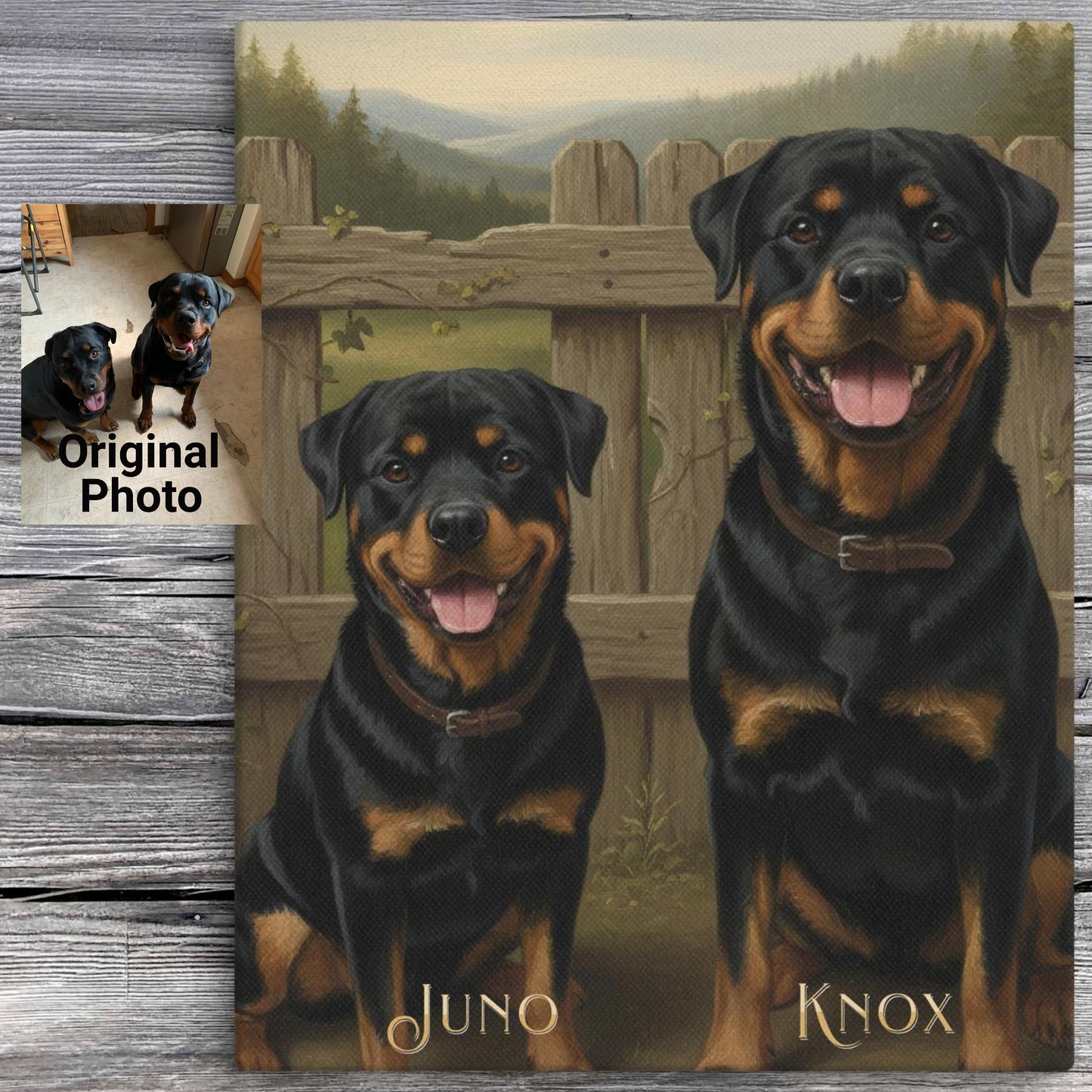 Custom Canvas 8"x10"