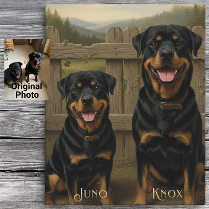 Custom Canvas 8"x10"