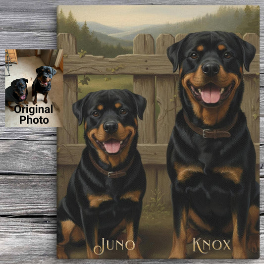 Custom Canvas 8"x10"
