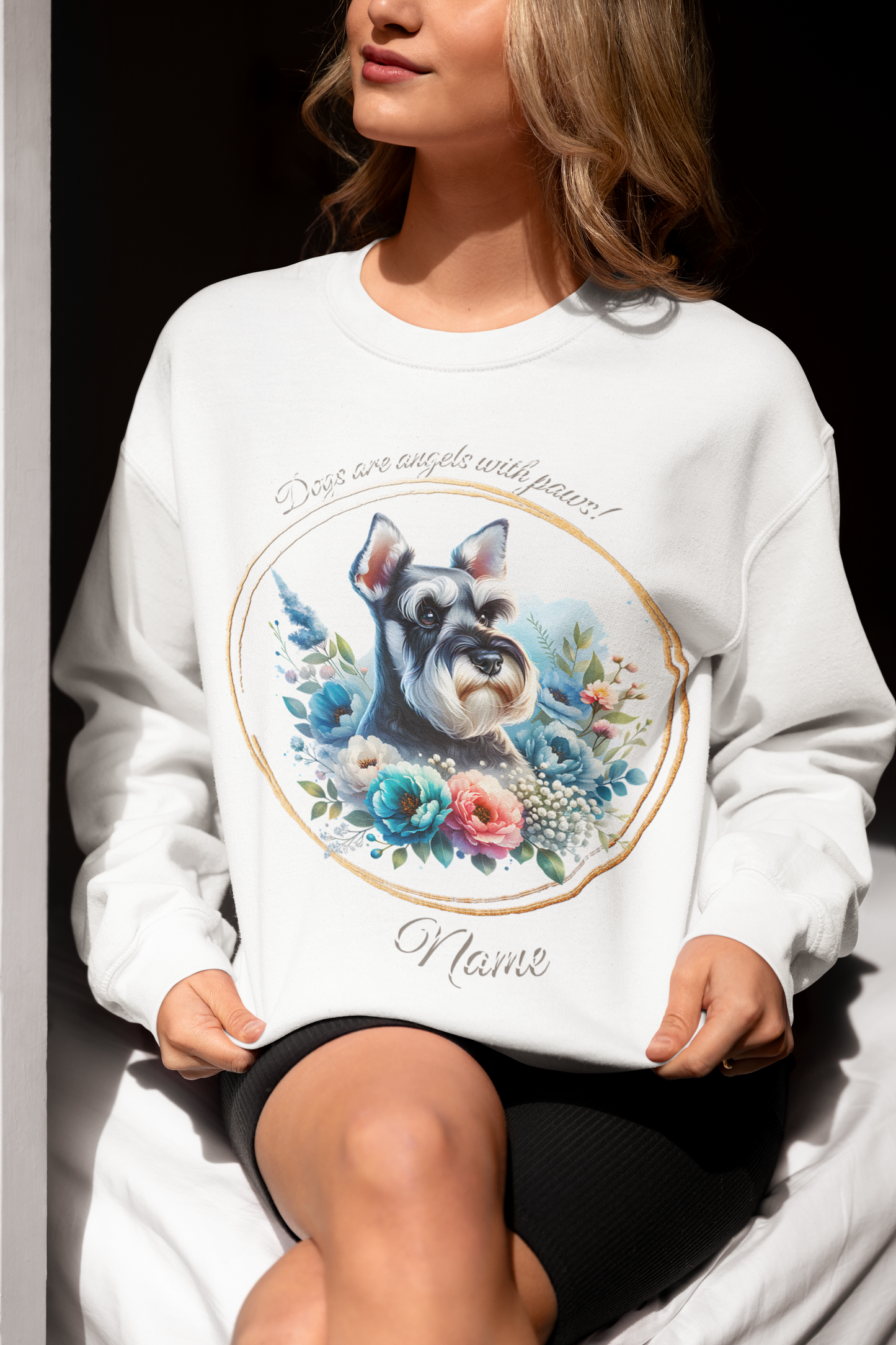 Miniature Schnauzer Personalized Sweatshirt