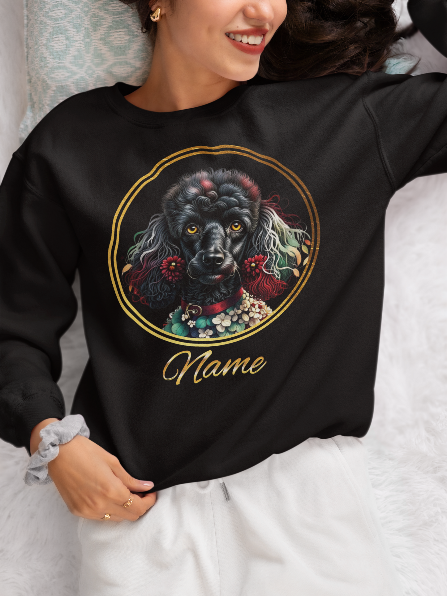 Personalized Poodle Sweatshirt