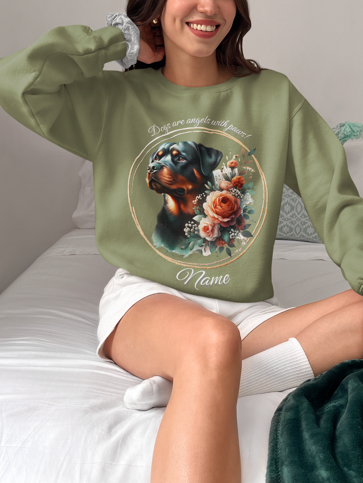 Rottweiler Personalized Sweatshirt