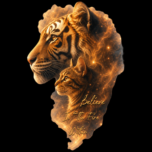 Tiger & Tabby Believe in the Fire Within Classic Tee