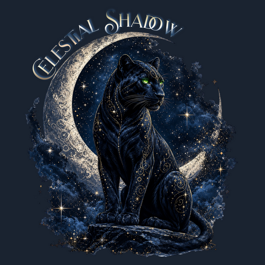 Celestial Shadow Black Panther Classic Tee
