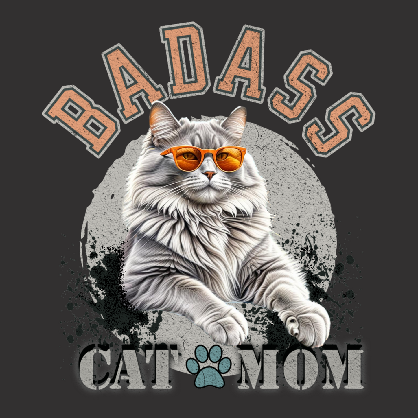 Badass Cat Mom Classic Tee
