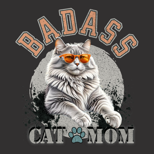 Badass Cat Mom Classic Tee