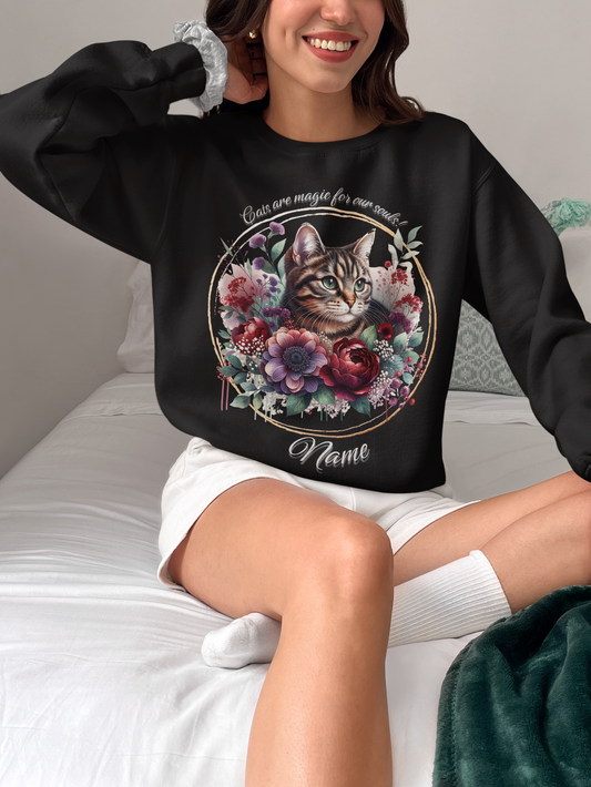 Tabby Cat Personalized Sweatshirt